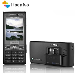 Сотовый телефон Sony Ericsson K800, Восстановленный, оригинальный, разблокированный, K800i, 3G, GSM, трехдиапазонная, камера 3,15 МП, FM-радио, JAVA