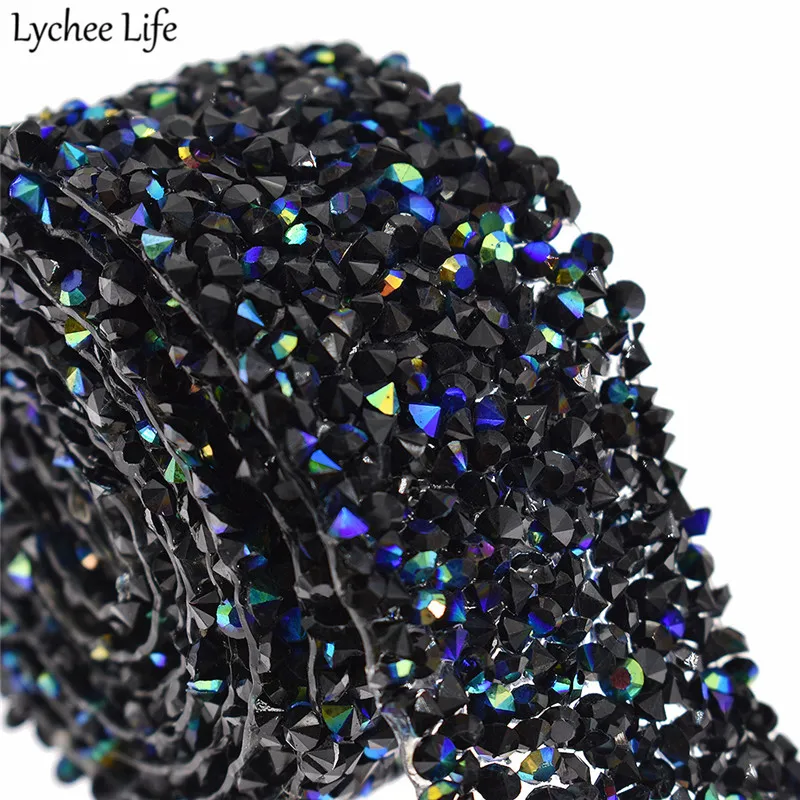 Lychee Life стразы из бисера украшение с помощью утюга бриллиантовая кристаллическая