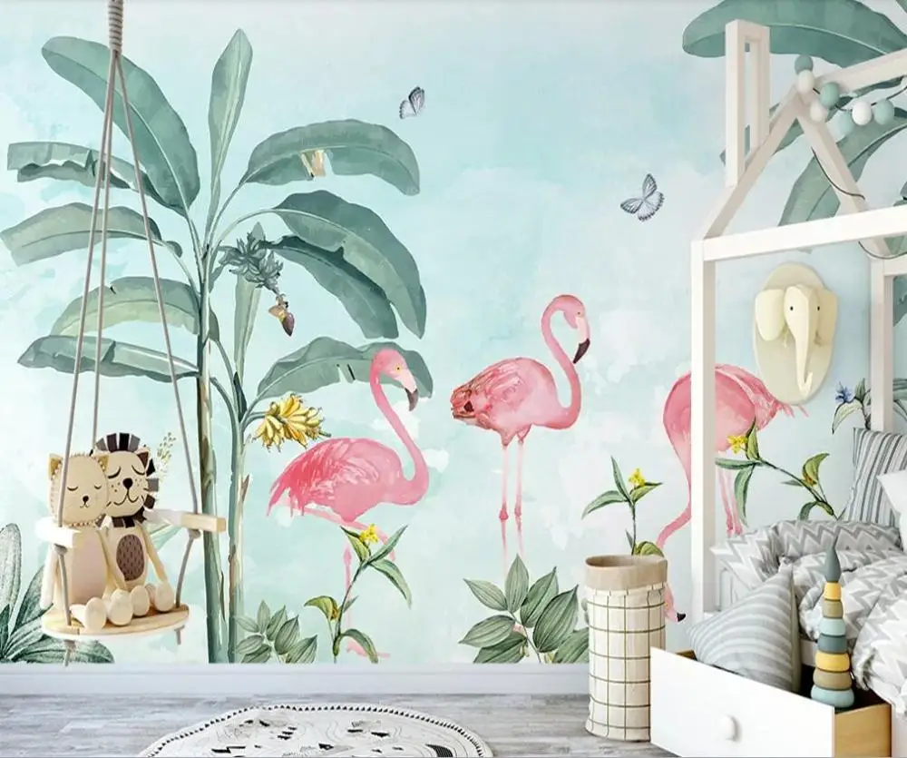 Настенные 3D-обои на заказ роспись вручную Скандинавская Юго-Восточная азиатская