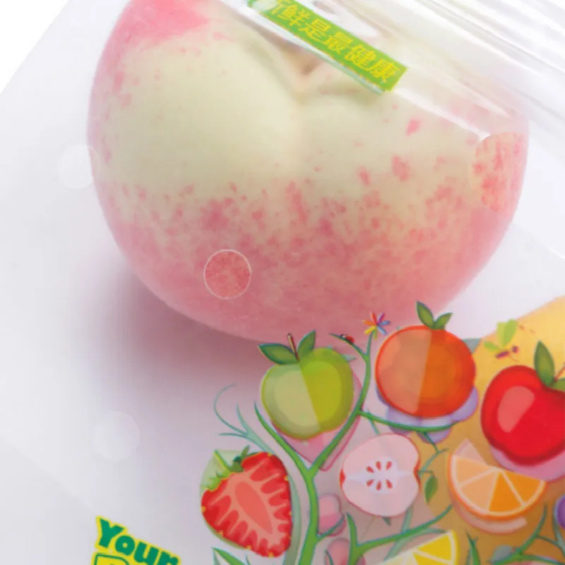 100 шт. фрукты свежие мешки для упаковки прозрачный пакет на молнии варьируется в