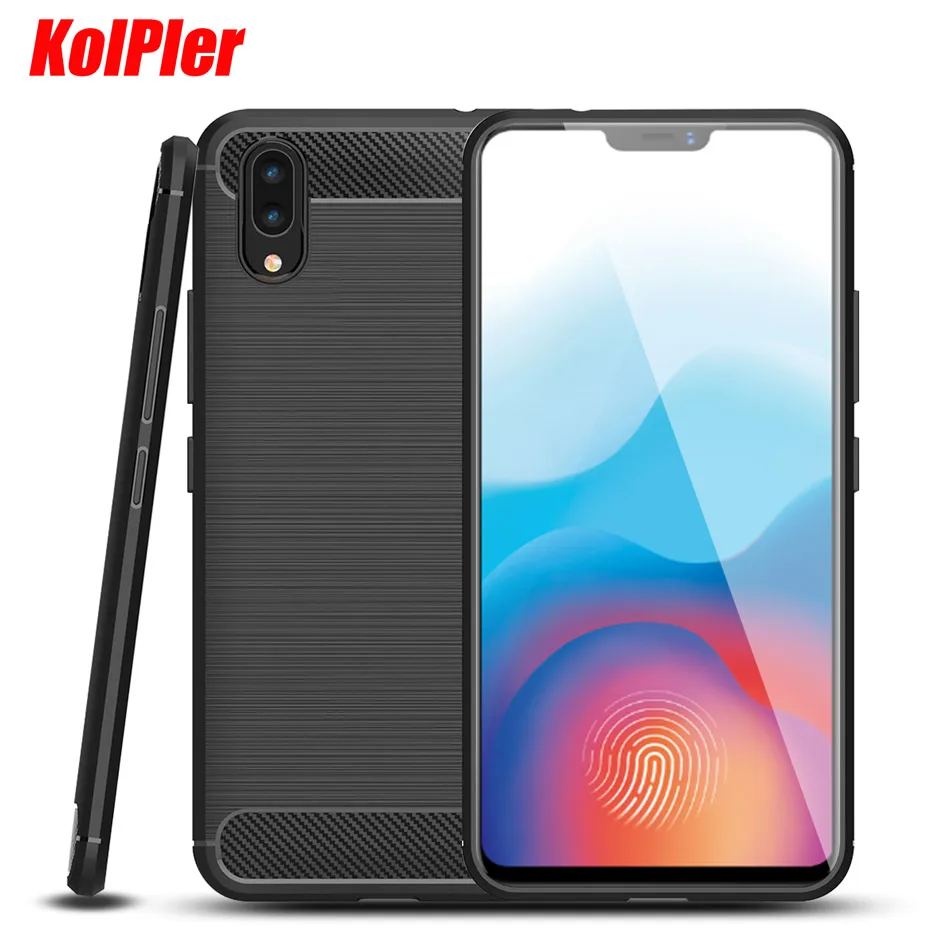 Чехол для BBK Vivo X21 UD экран отпечатков пальцев видения ЧЕХОЛ ДЛЯ Fundas мягкая ТПУ
