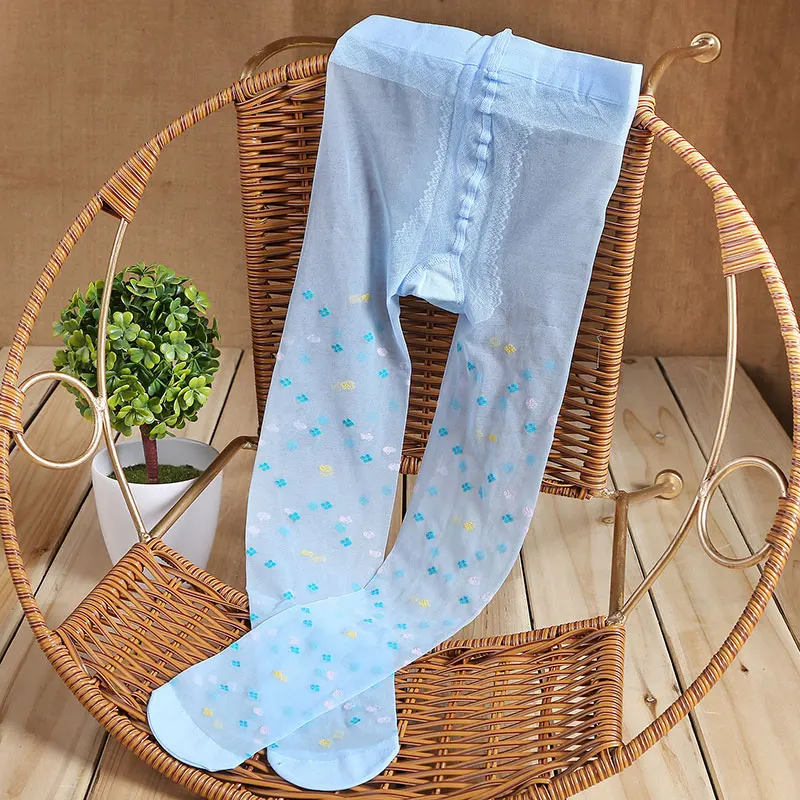 Новый дизайн колготки для девочек милые Непрозрачные Бархатные Чулки детей