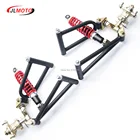 1 комплект 285 мм подвеска поворотный рычаг верхнийнижний а рулевой кулак шпиндель со ступицей тормозного диска подходит для багги электрический ATV велосипед запчасти