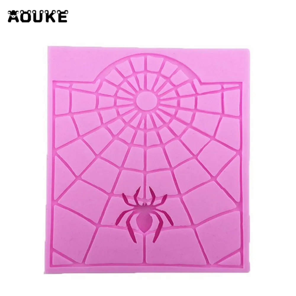 Паутина мультяшная фондана силиконовые формы для торта Кондитерская форма