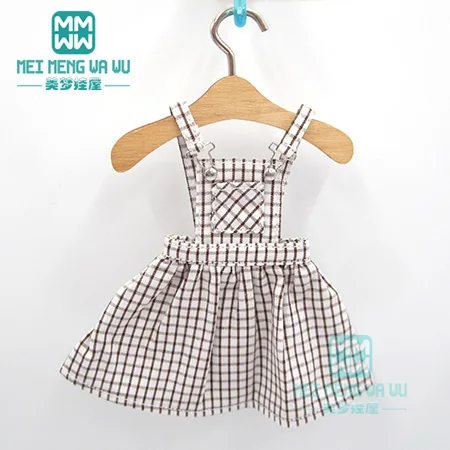 XB--003--G 1/6 28-30 см blyth кукла azone аксессуары для одежды модное платье на бретелях розовый, красный, синий деним - Цвет: XB--003--G