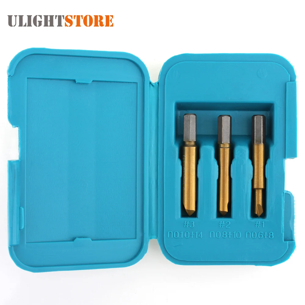 3 шт.! Экстрактор поврежденных винтов набор инструментов для удаления сломанных и
