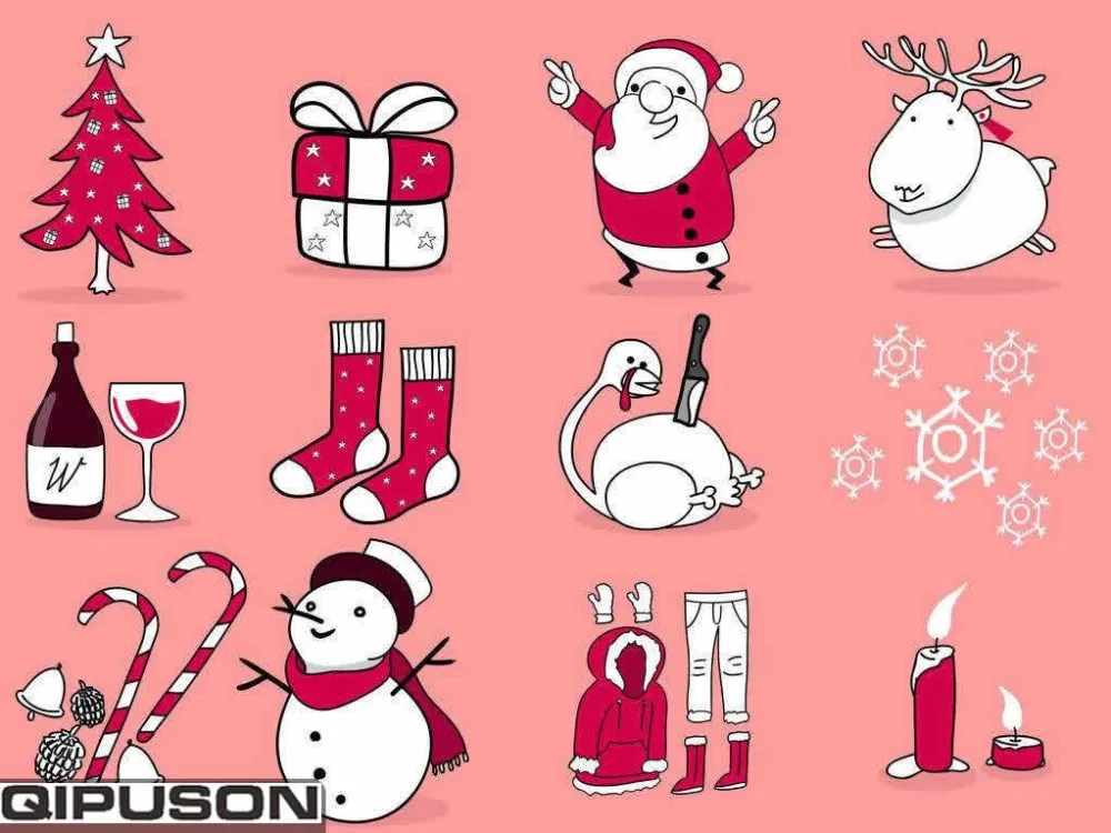 Мы желаем вам счастливого Рождества Счастливого Нового года счастливых