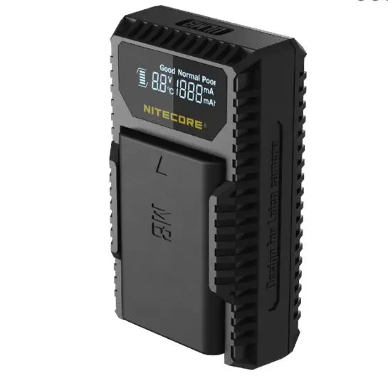 Nitecore ULM9 переносной usb-адаптер для Зарядное устройство для Leica BLI-312 батареи Leica Камера BM8 M8 M8.2 M9 M9-P M-E
