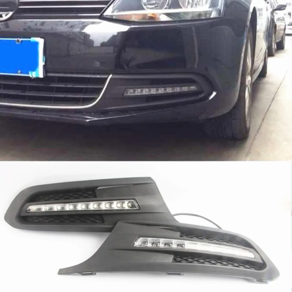 Автомобильная проблесковая 1 Набор для Volkswagen VW Jetta Sagitar MK6 2012 2013 2014 дальнего света