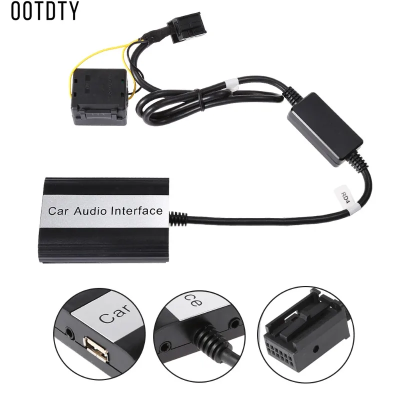 Новый Bluetooth комплект громкой связи MP3 беспроводной музыкальный AUX адаптер