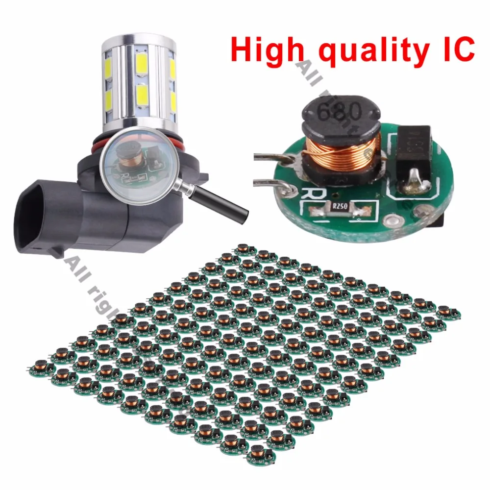 2pcs 9006 HB4 High Power 12SMD 5730 Chip + 5W Cree LED chips white fog Lights Bulbs car light source | Автомобили и мотоциклы