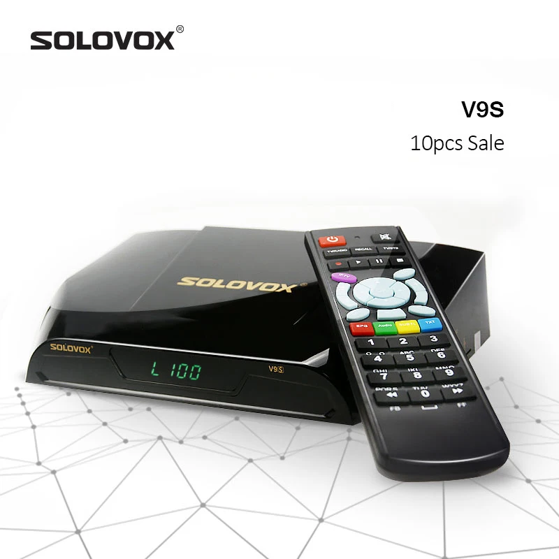 Solovox V9S 10 шт. Поддержка HDMI и AV цифра спутниковый телевизионный ресивер дома Кино