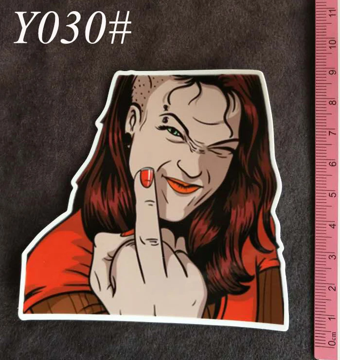 Большой стикер для жестов Y030 # большой декора дома холодильника Стилизация стен