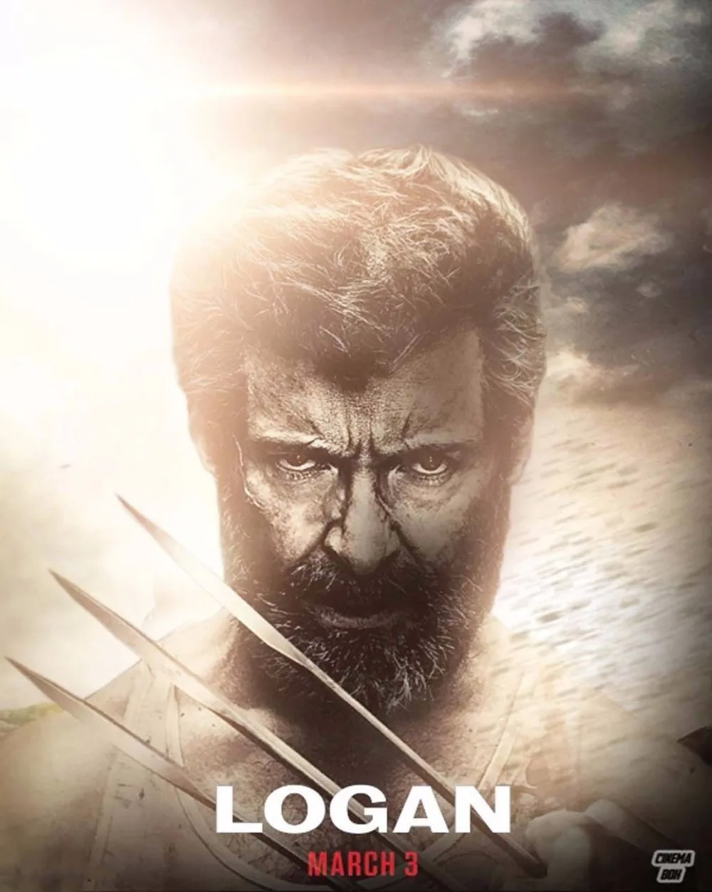 Домашний декор Logan Hugh Jackman кино 1017 3-шелковое искусство постер на стену Стикеры