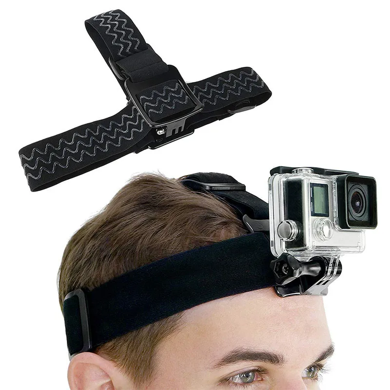 Головной ремень/шляпа с быстрым зажимом/зажим для рюкзака Gopro Hero 8 7 6 5 4 YI 4K Eken SJCAM DJI
