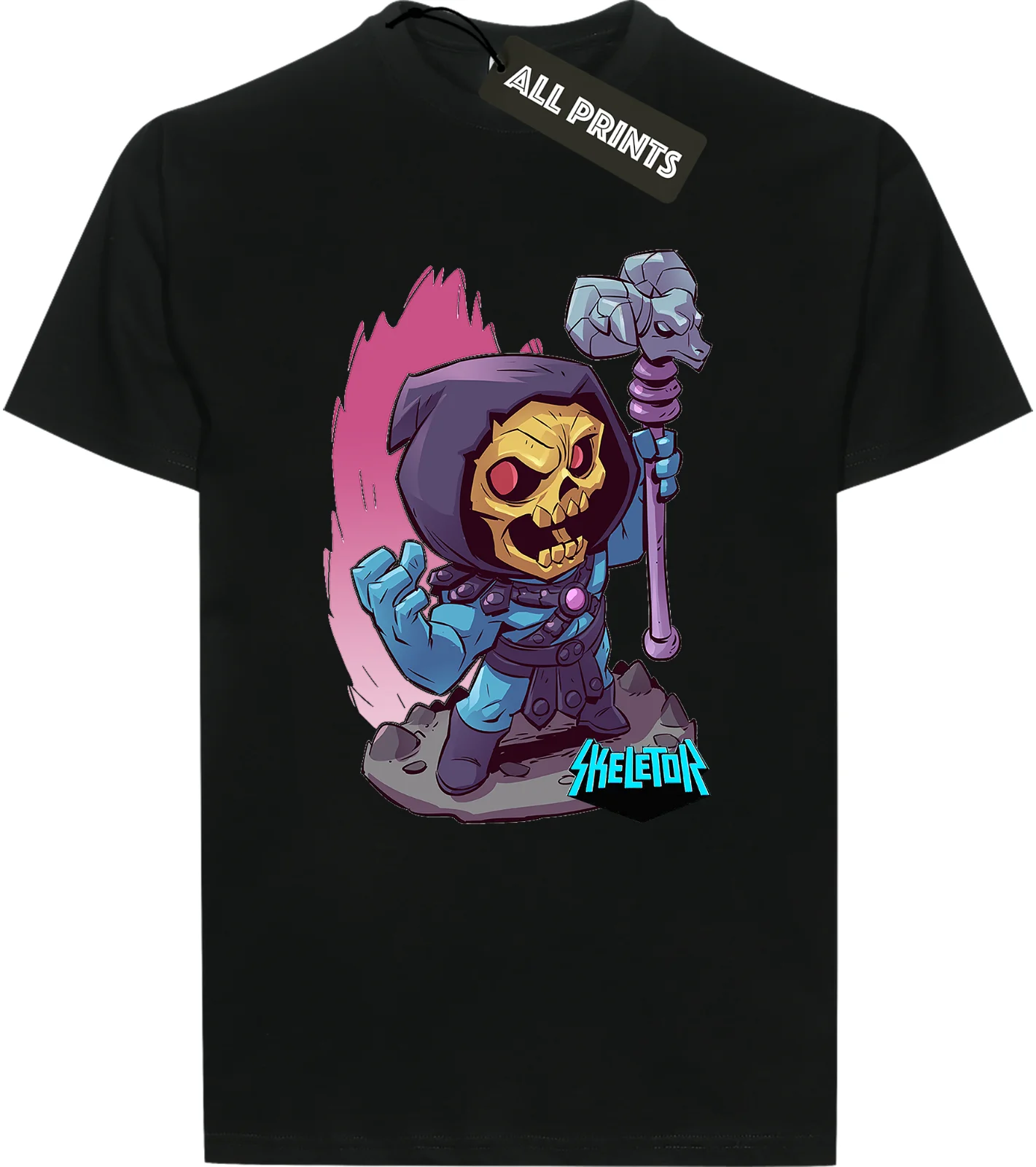 Футболка унисекс с героями мультфильма Мастера Вселенной он человек футболка