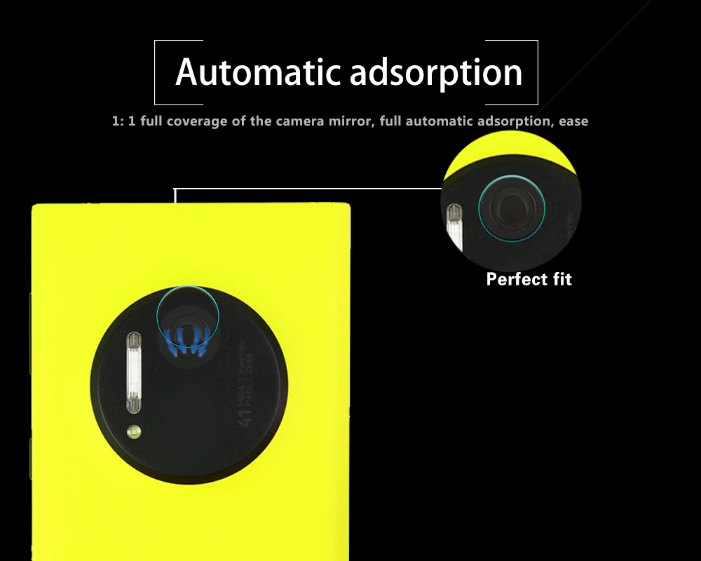 Genuine Back Camera Lens tempered glass Film For Nokia Lumia 1020 RM-875 camera film for 6 Rear protector |