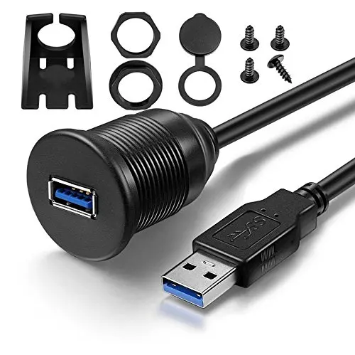 USB панельный кабель для скрытого монтажа 3 0 Удлинительный автомобиля лодки