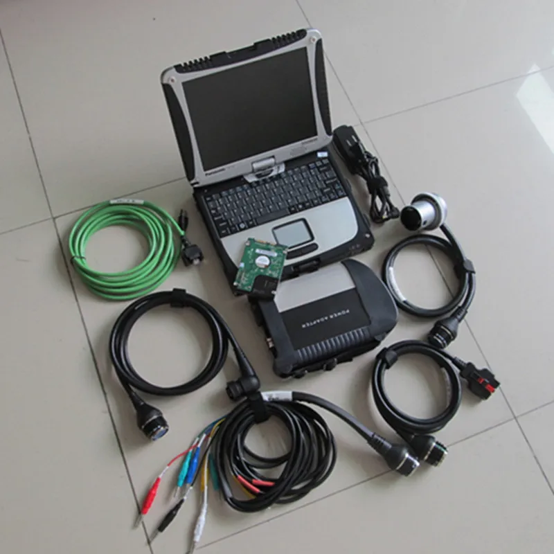 CF19 + MB Star C4 SD Connect V ediam/DTS HDD X etry диагностики Системы компактный 4 мультиплексор для