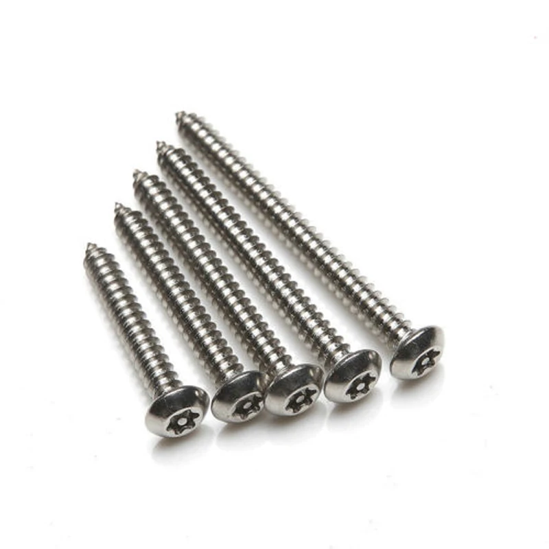 M4.2 M4.8 torx t& TX винты полукруглый Самонарезающий болты из нержавеющей стали