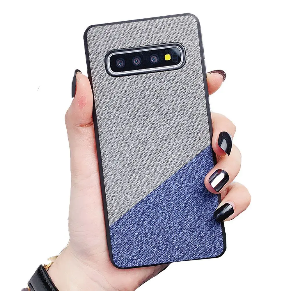 KISSCASE тканевый чехол для Samsung J6 2018/J6 Plus 2018 S7 Edge S8 S9 S10 телефона A8 2018/A6 |