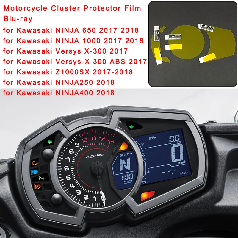 2018 Ninja 1000 защитная пленка против царапин для мотоцикла Blu Ray Speedo Guard Kawasaki NINJA 650 Versys X