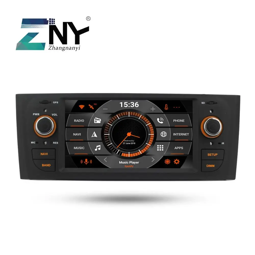 6 2 &quotAndroid 10 Автомобильный GPS стерео для Grande Punto Linea 2007 2008 2009 2010 2011 2012 в тире Авто