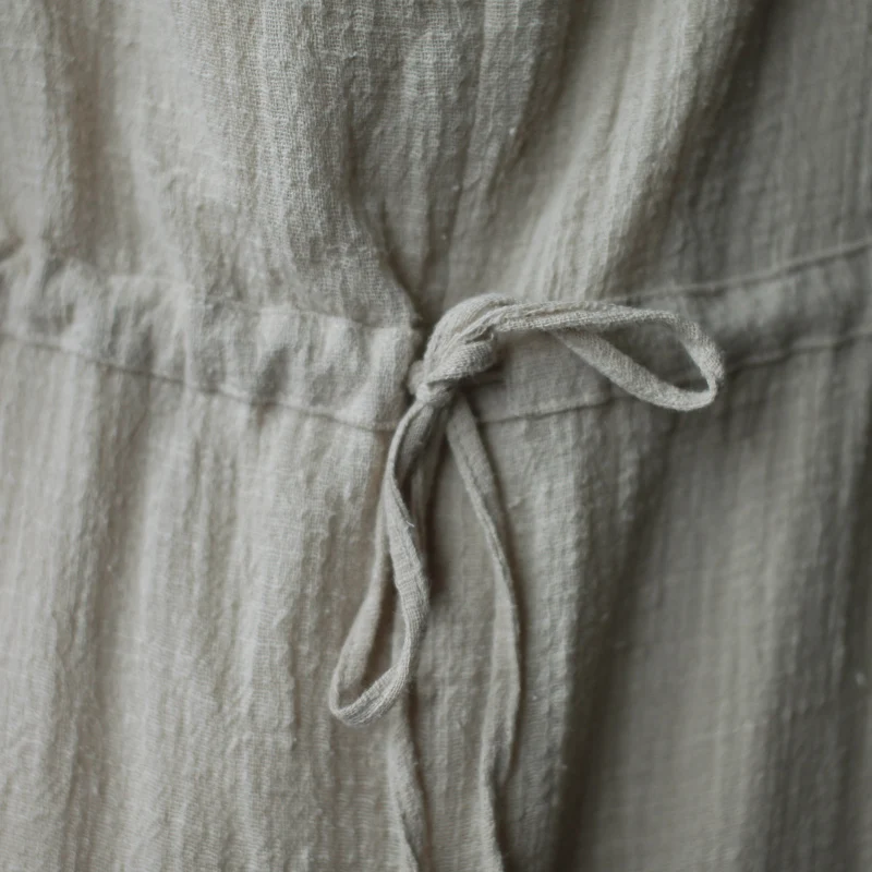 Женское длинное платье на бретельках SCUWLINEN винтажное черное без рукавов с