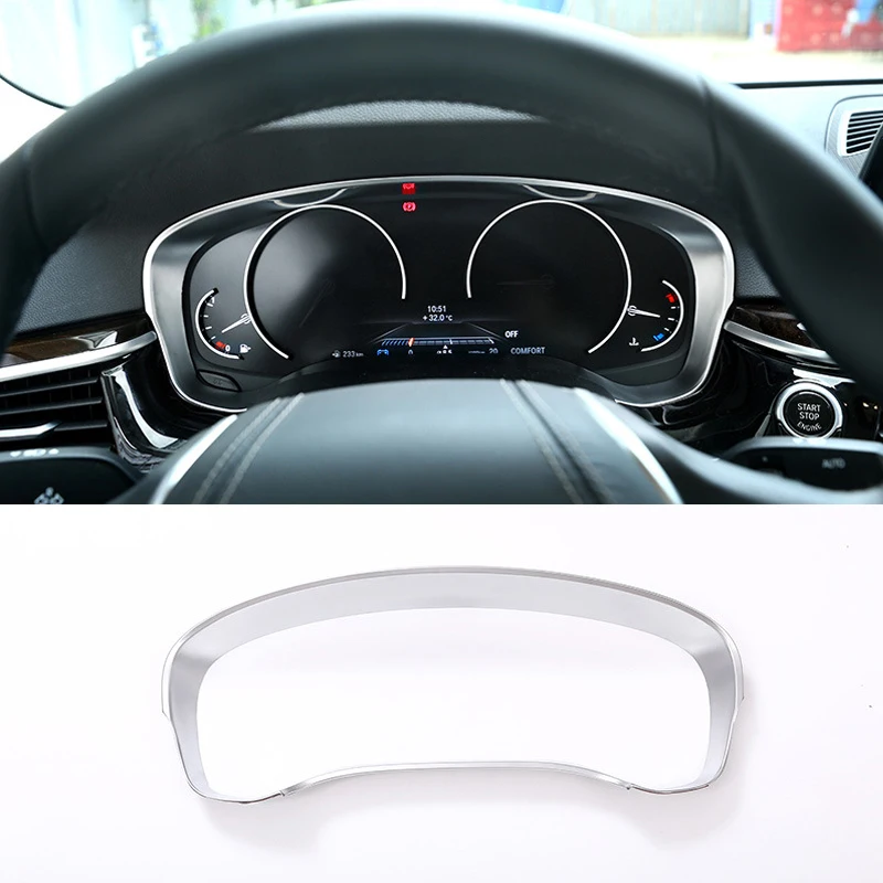 

Car Styling For BMW New 5 Series G30 2017 2018 ABS Chorme Dashboard Decoration Frame Trim Auto Accessories and parts