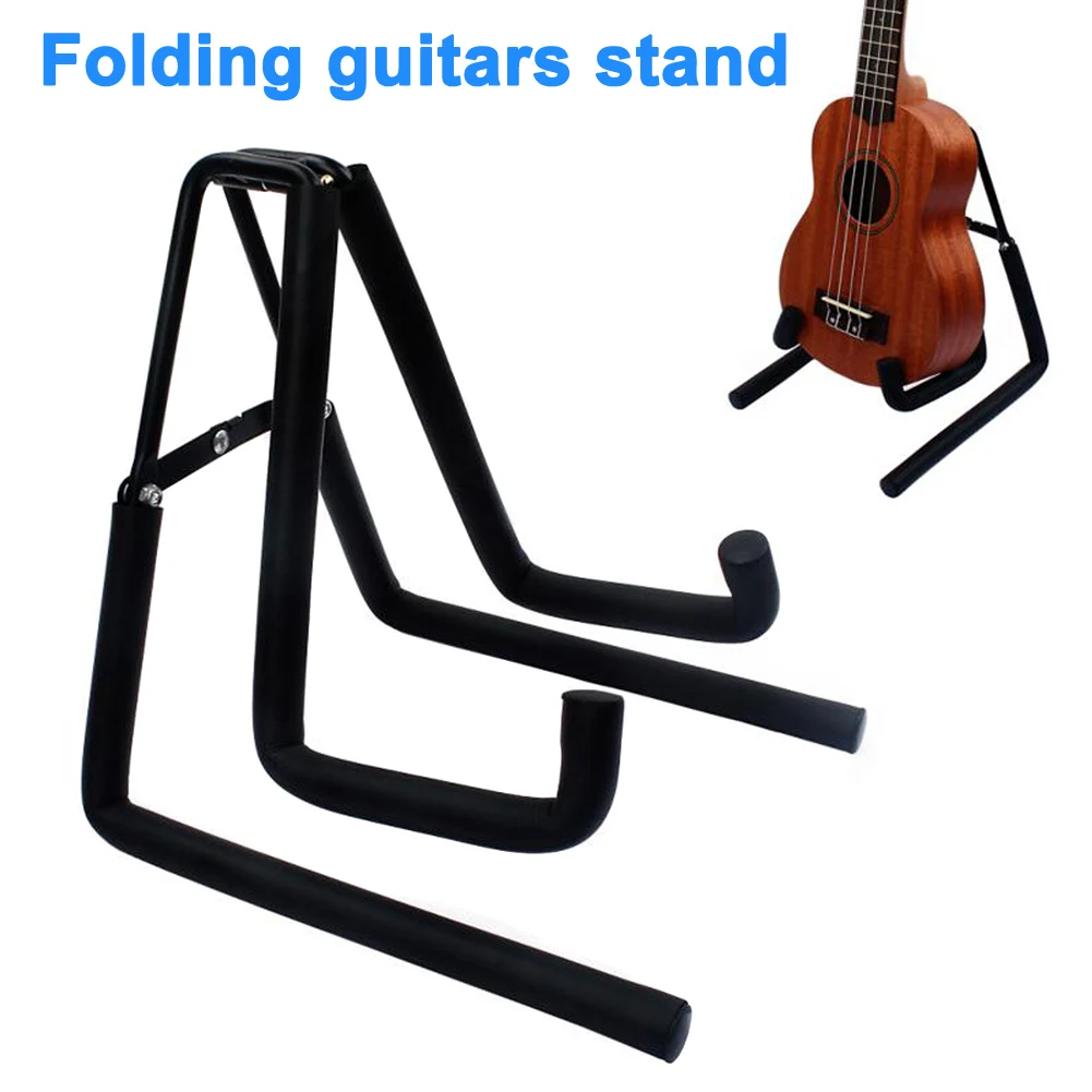 Новый портативный складной держатель для гитары напольный дисплей бас