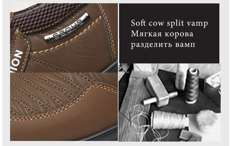 Г., Весенняя повседневная обувь из спилка мужские лоферы, мужская обувь без шнуровки удобная мужская Осенняя обувь на плоской подошве кожаные мокасины