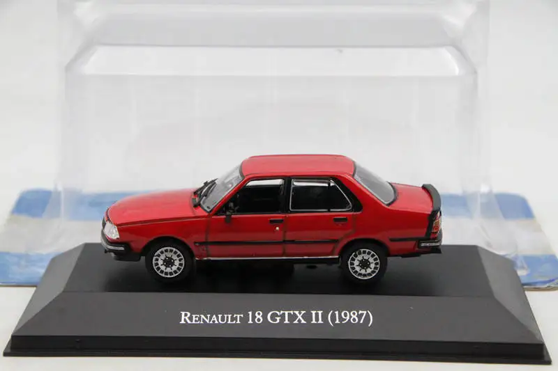 IXO 1:43 Renault 18 GTX II 1987 литые модели игрушек коллекция автомобилей Altaya| |