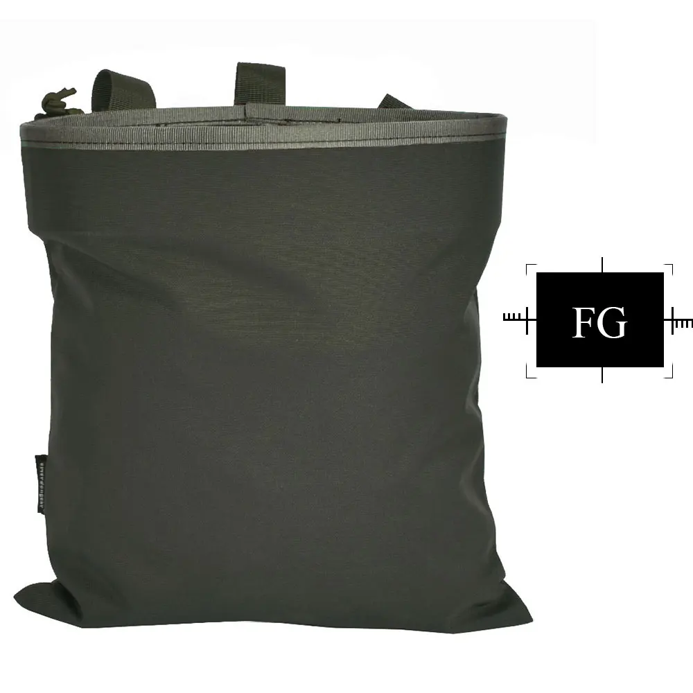 EMERSONGEAR Drop pouch тактический мешок для мелочей складной дампа Airsoft военный подсумок сумка мультикам черный чехол EM6032 - Цвет: FG