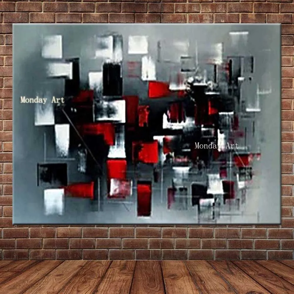 

No Frame Fashion picture art Handpainted Nordic Abstract Painting on Canvas Big size hand painted Oil Painting for Living Room