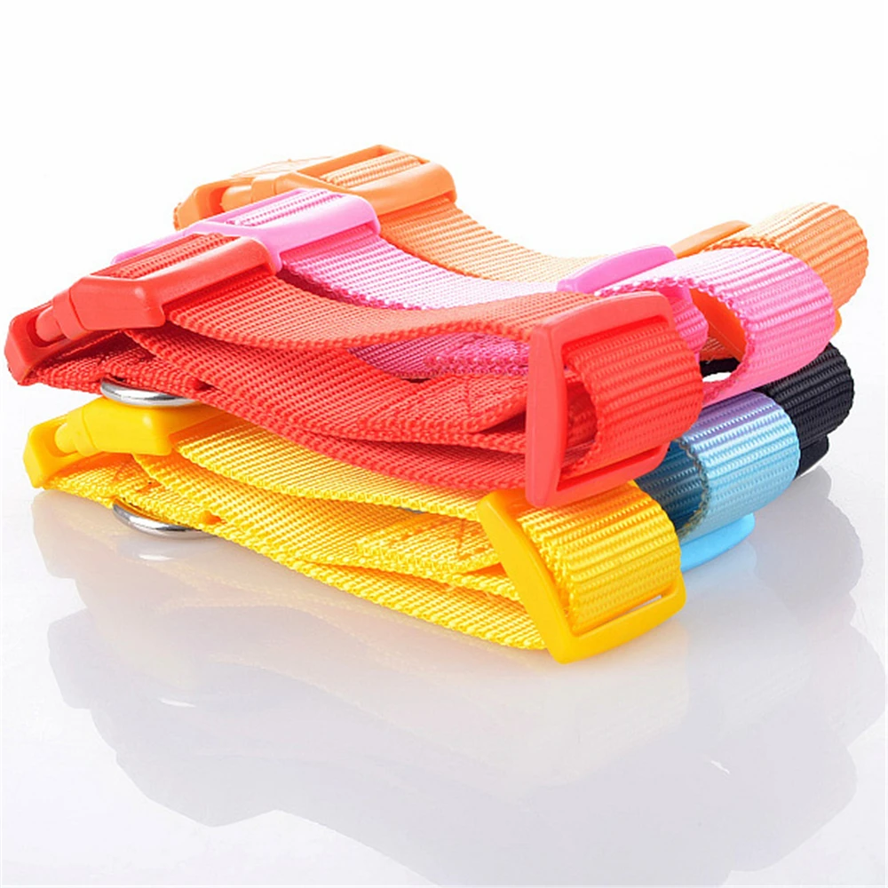 2017 Новейший цветной собачий ошейник Нейлоновый Регулируемый маленький для