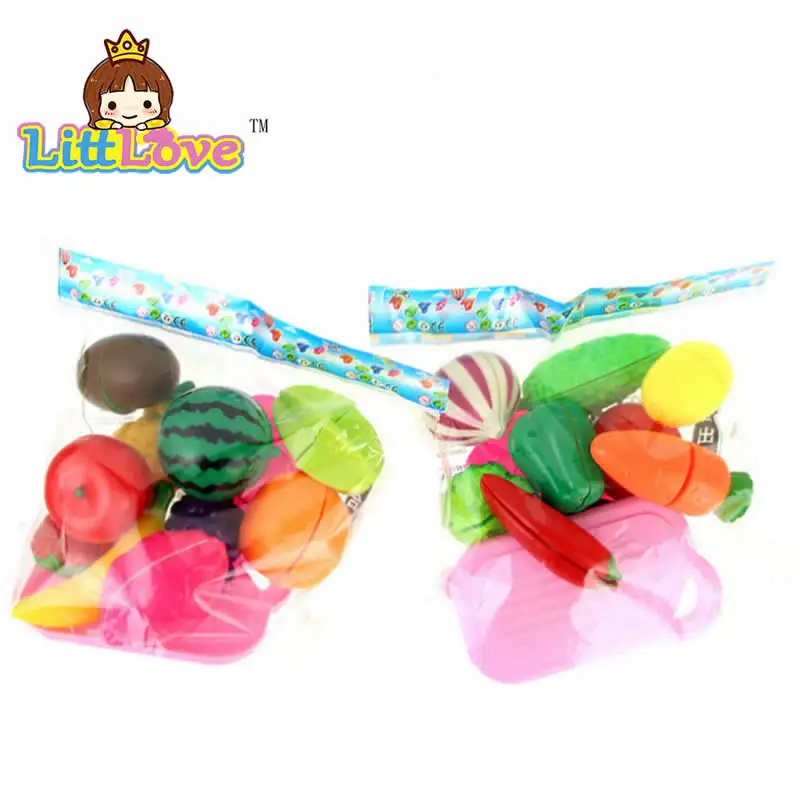 LittLove 13 шт./компл. пластиковая кухня ролевые игры еда фрукты овощи режущая игрушка