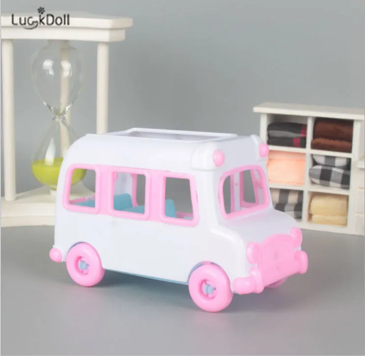 Модный новый мини автомобиль LUCKDOLL подходит для игрушечных кукол 11 8 дюйма