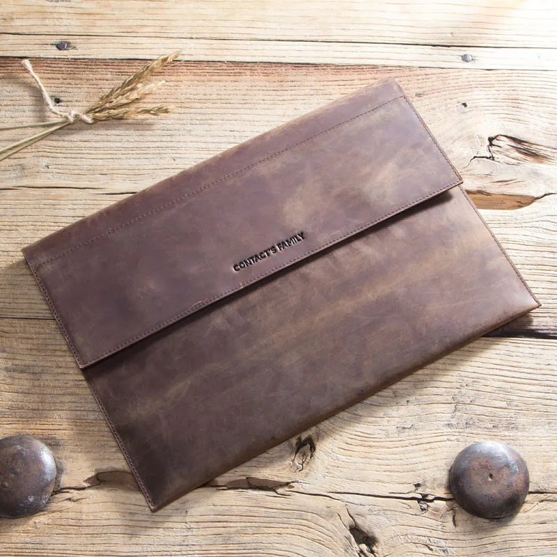 For iPad12.9 Coffee6 Чехол для iPad Pro 11 12,9 из натуральной кожи для планшета, чехол для MacBook 12 дюймов, Магнитный защитный чехол на заказ - Цвет: For iPad12.9 Coffee6