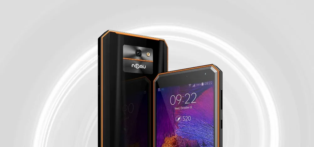 Nomu M6 смартфон 5," HD четырехъядерный 2 ГБ+ 16 Гб MTK6737T Android 6,0 13.0MP 1280x720 3000 мАч IP68 водонепроницаемый мобильный телефон