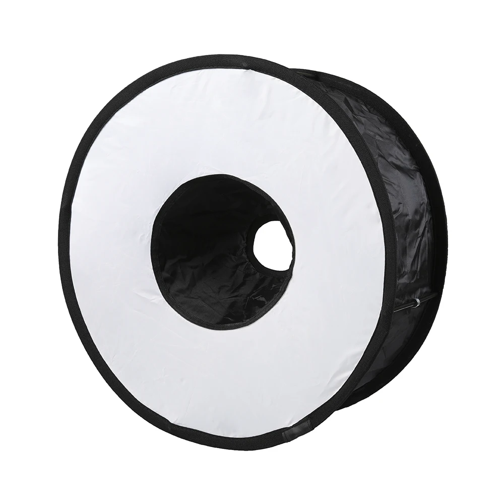 Kaliou 45cm Round Flash Softbox Diffuser Mini Kit Foldable Soft Box For Canon Nikon Sony Lumix Fujifilm Leica Pent | Электроника