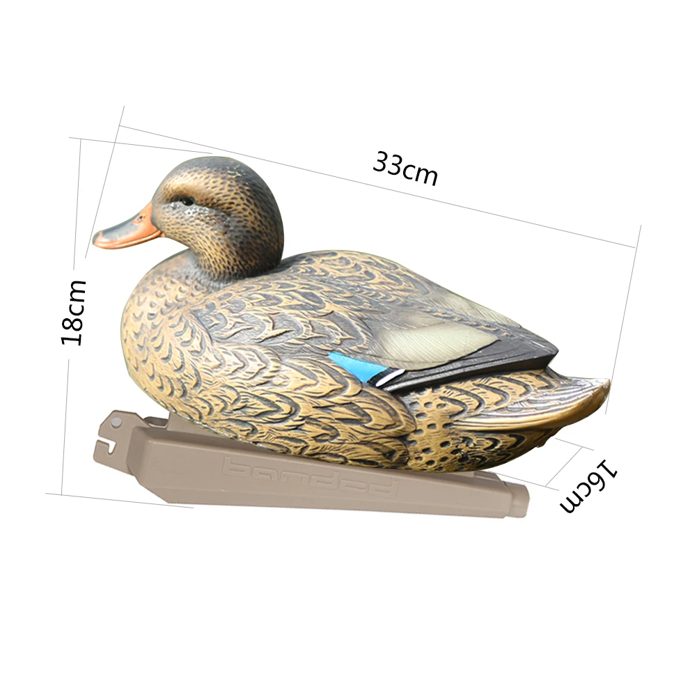 1 шт. реалистичные Пластик Кряква Техас Стиль смертельно Wildfowler моделирование Подсадная Утка Курица Садовые принадлежности Патио газон ферм Применение
