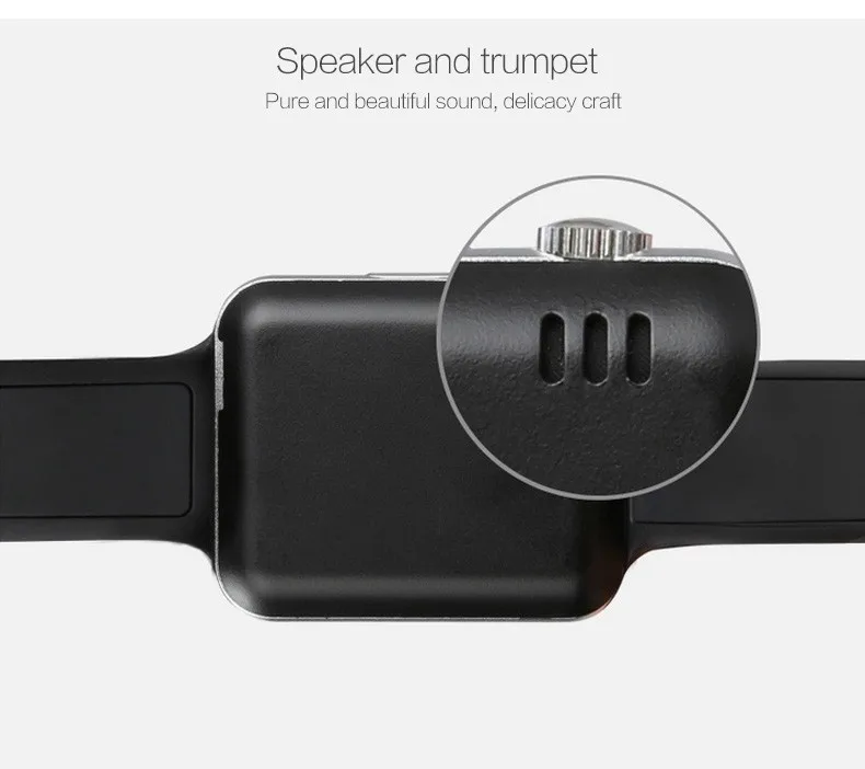 Детские Bluetooth Смарт-часы для мужчин с камерой Facebook Whatsapp Twitter Синхронизация SMS Smartwatch поддержка SIM TF карты для Android PK A1