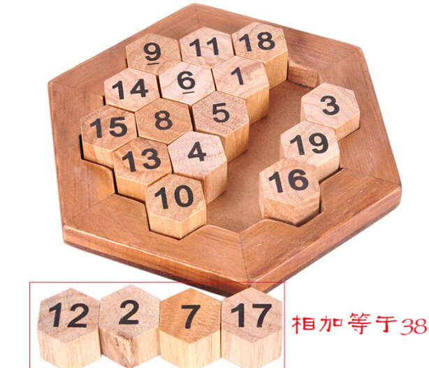 Классическая деревянная игра с математикой игрушка мозговым мозгом деревянные