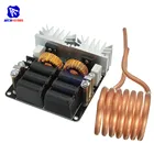 Нагревательный модуль низкого напряжения diymore ZVS DC 12 -48 в 20A 1000 Вт, индукционный нагревательный модуль с катушкой Тесла