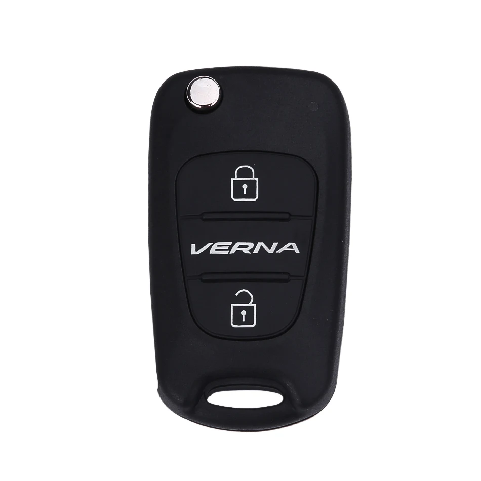 Складной автомобильный ключ с 3 кнопками крышка ключа для Hyundai VERNA без лезвием