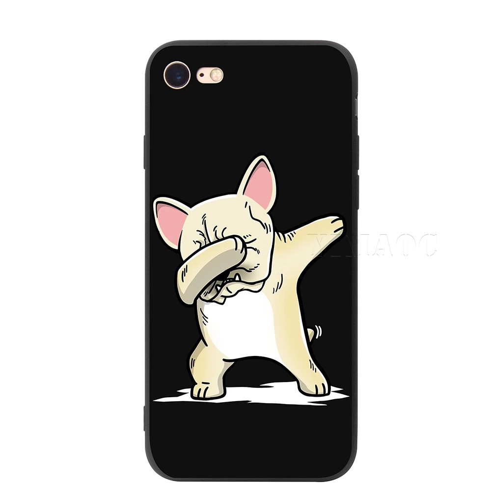 YIMAOC Французский бульдог Собака Мягкий силиконовый чехол для iPhone 11 Pro XS Max XR X 8 7 6 6S Plus 5 5S se - Цвет: 2