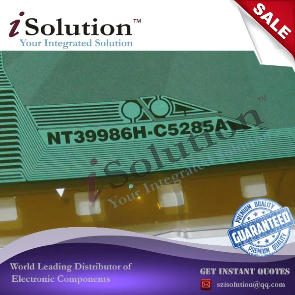 Новое и оригинальное ЖК дисплей драйвер (COF/Tab) IC: nt39986h c5285a|ic|ic driver |