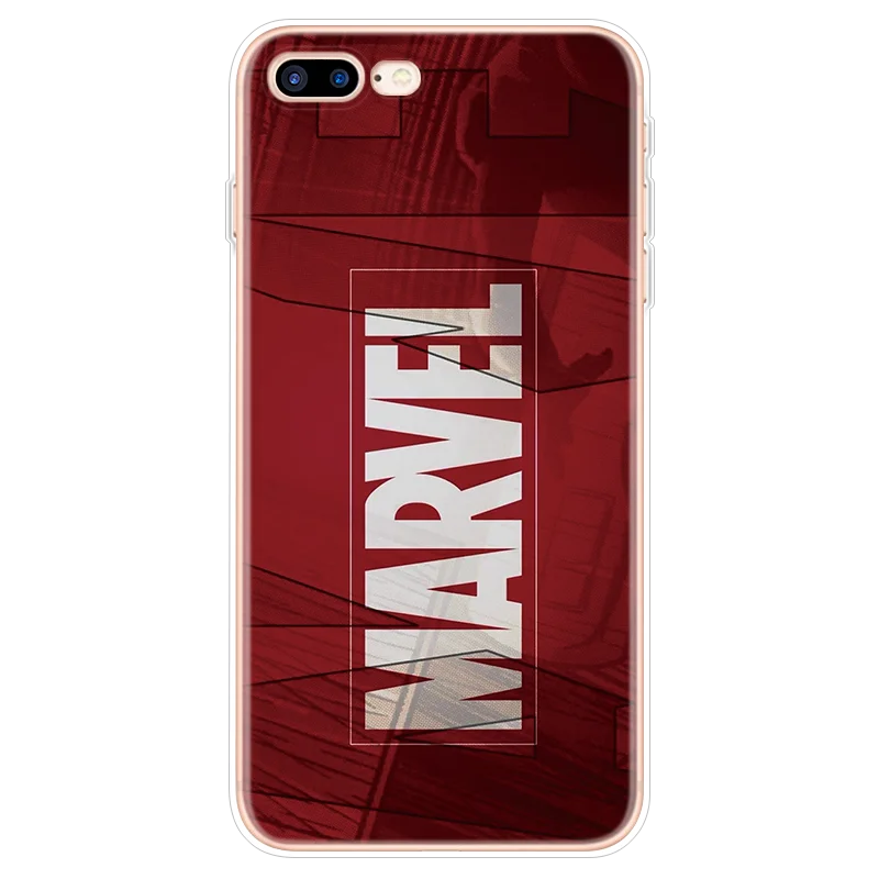 Чехол для телефона Marvel Мстители Герои для iphone X XR 11 Pro XS Max 7 8 6 6S Plus 5 5S SE чехол для iphone 7Plus Мягкий ТПУ чехол