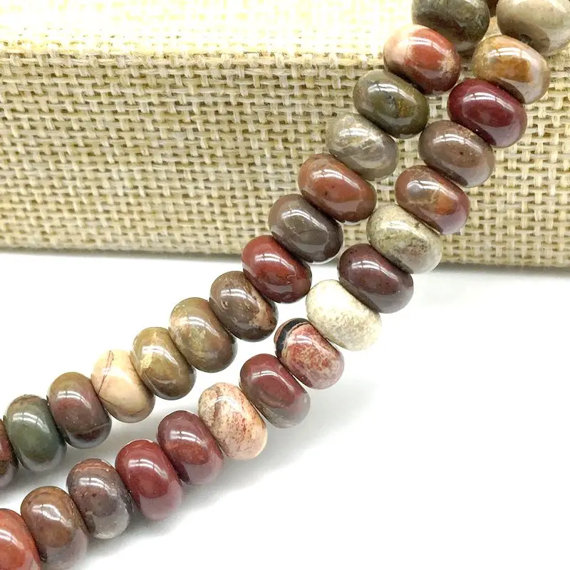 Модные разноцветные каменные бусины Rondelle диаметр 8 мм круглые сделай сам серьги