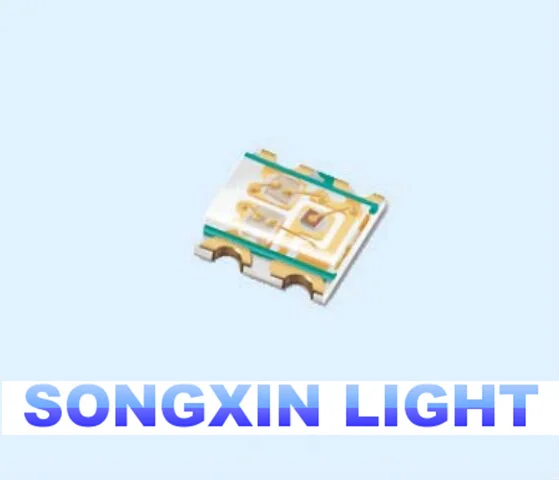 BIN 2 100 шт./лот SMD 0603 RGB Полноцветный 0805 красный/зеленый/синий общий анод